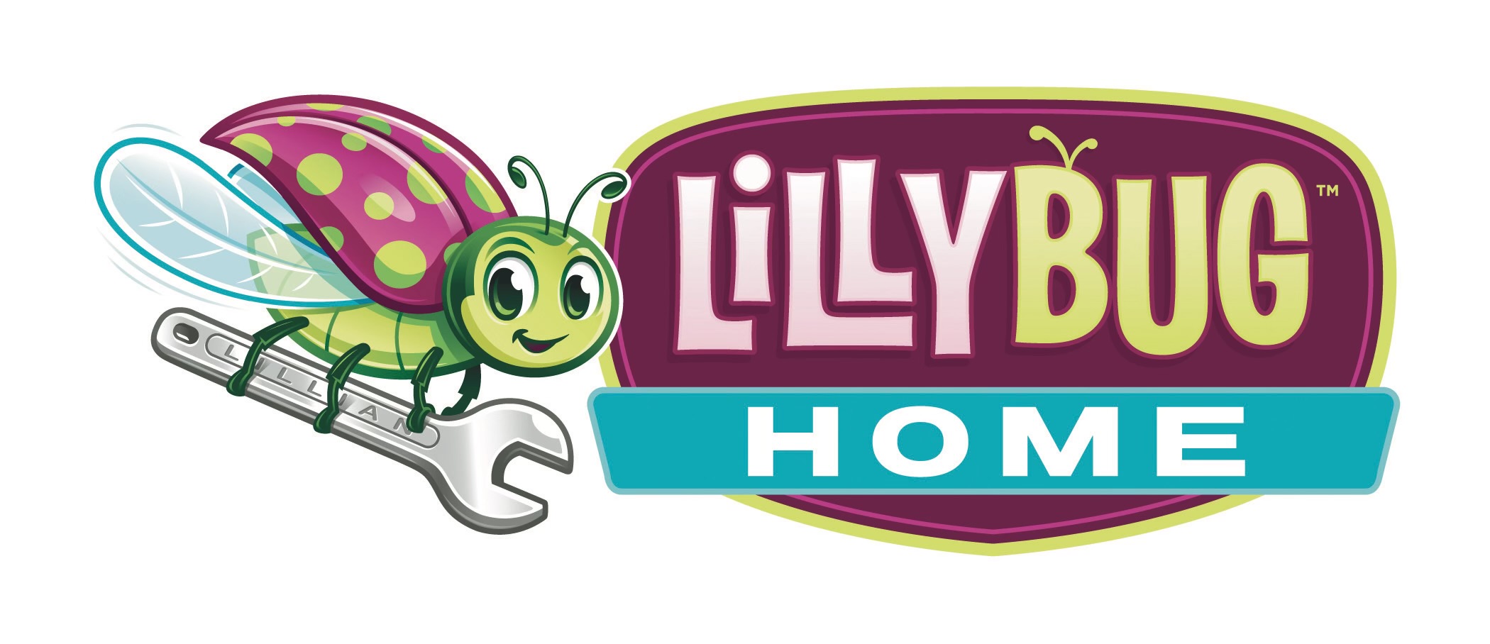 lillybug home logo color